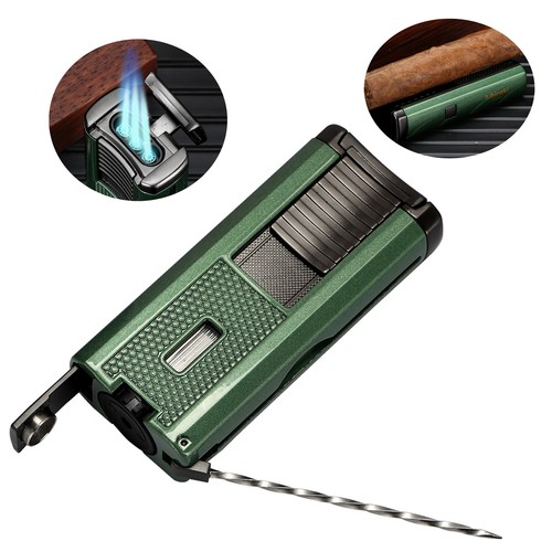 Triple jet flame lighter cigar - triple,