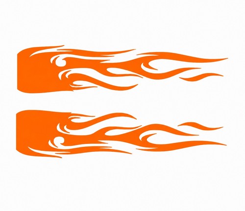 Set flames tribal - set, of