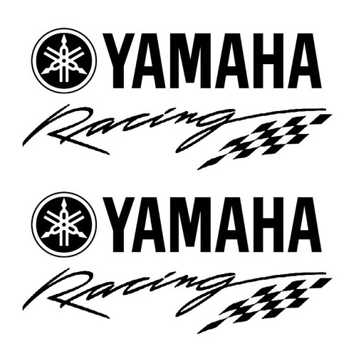 Yamaha racing decal die cut - yamaha,
