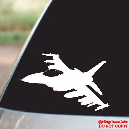 Fighter jet vinyl - jet, decal