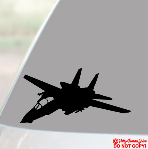 Tomcat fighter jet vinyl - fighter,