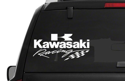 Kawasaki racing vinyl decal - vinyl,